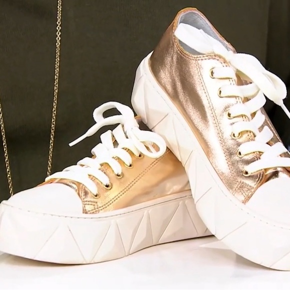 Schutz leather sneakers - Picture 1 of 4